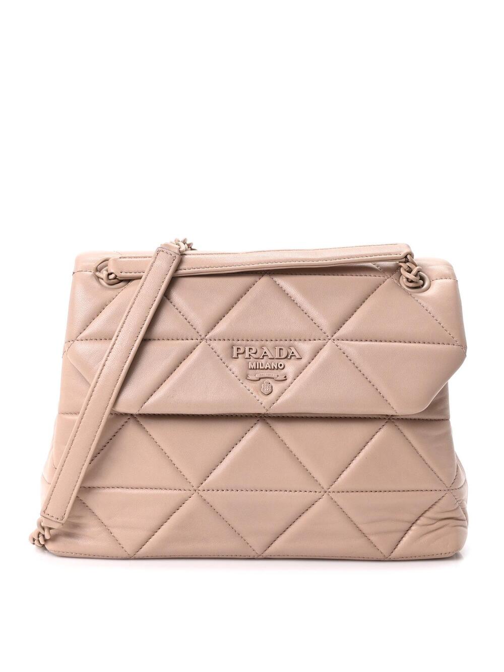Prada Nappa Triangle Stitched Large #343841P13B